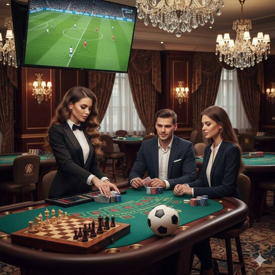 每日麻将 · 麻将牌与茶